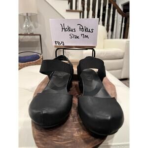 Hokus Pokus Black Mary Jane Heels Size 7M Comfort Shoes
